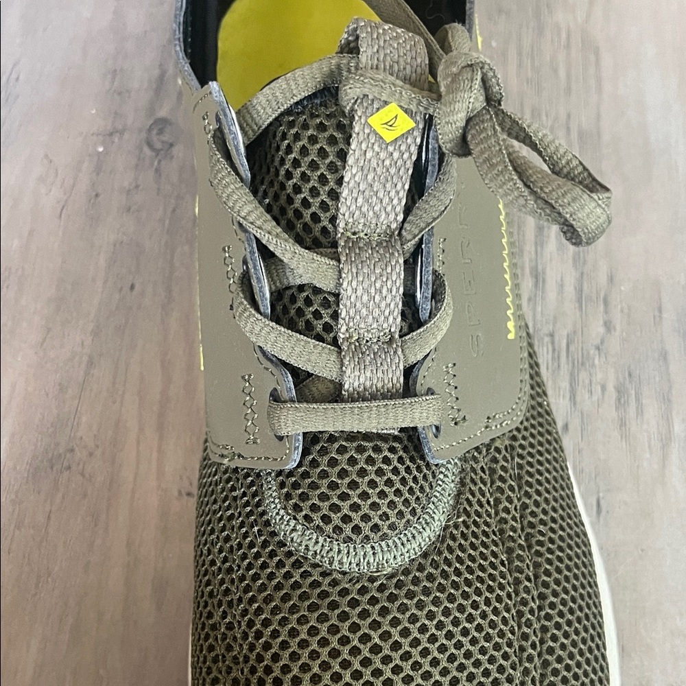 Sperry Men's Green Mesh Sneakers size 11 NWT - Picture 6 of 11